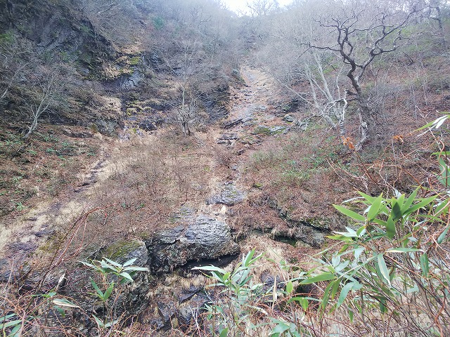 安達太良山　塩沢コース 　スラブ